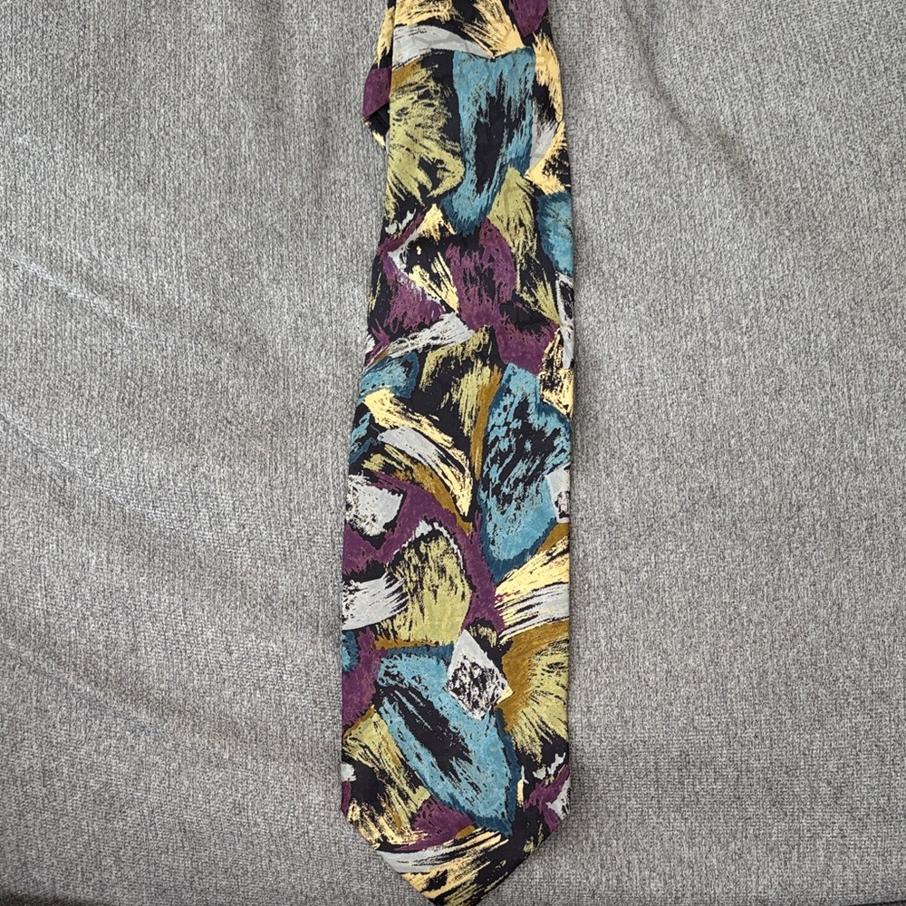 Vibrant Multicolor Men's Tie